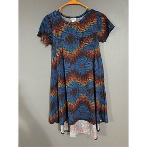LuLaRoe Short Sleeve T-shirt Dress Size XXS